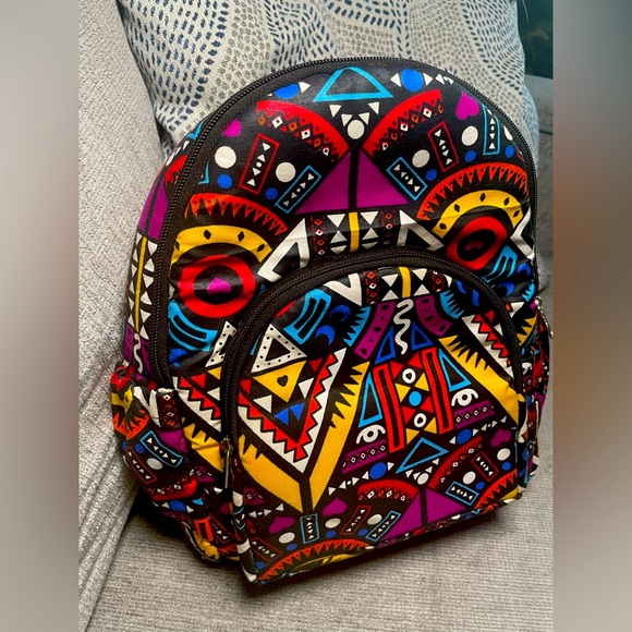 African Design Mini Backpack - Picture 1 of 4